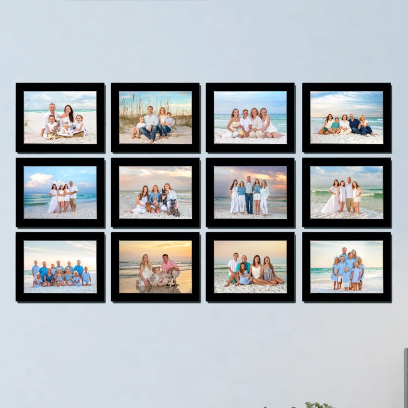 Photo Frame 20x30 CM, Wall & Tabletop, A4 (Black-M) - Image 5