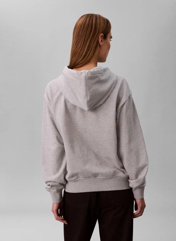 كالفن كلاين جينز هودي بقلنسوة برسومات