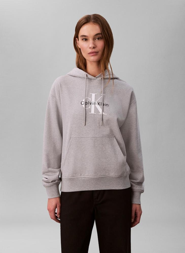 Calvin Klein Jeans Graphic Pullover Hoodie - Image 1