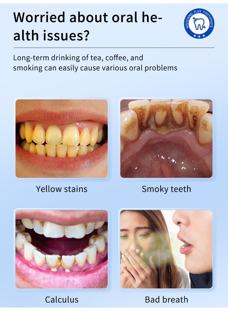 LYDIMOON Smoke Stain Removal Teeth Whitening Toothpaste 100g - Image 2