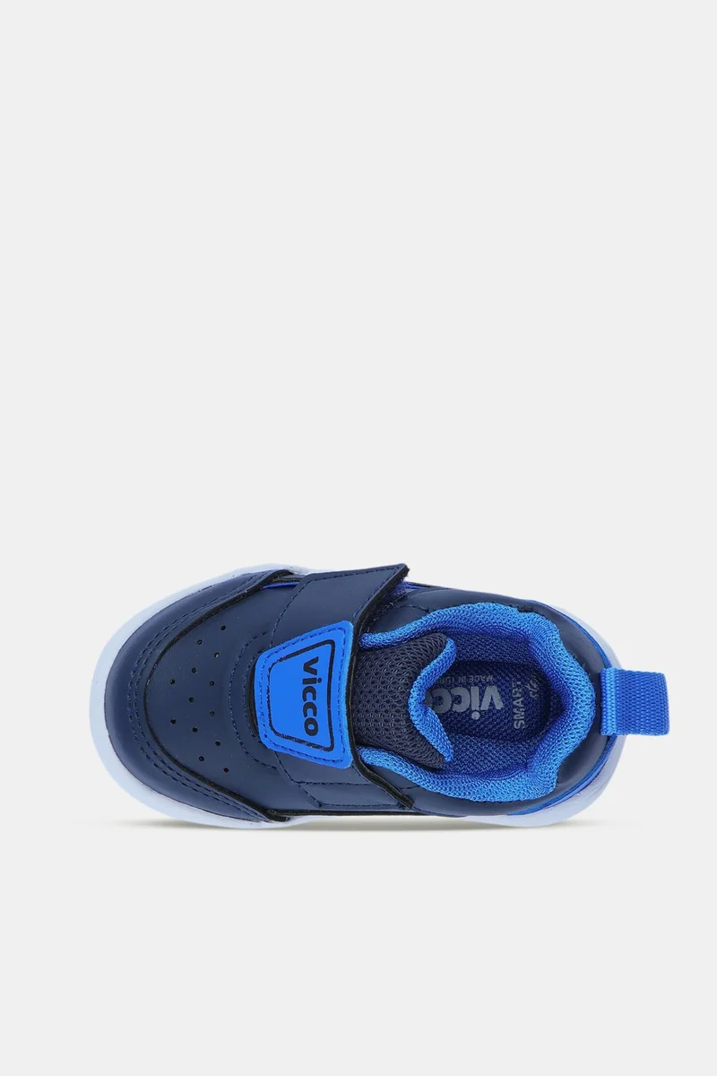 VICCO Fidel Lightweight Baby Boy Navy Blue Sneakers