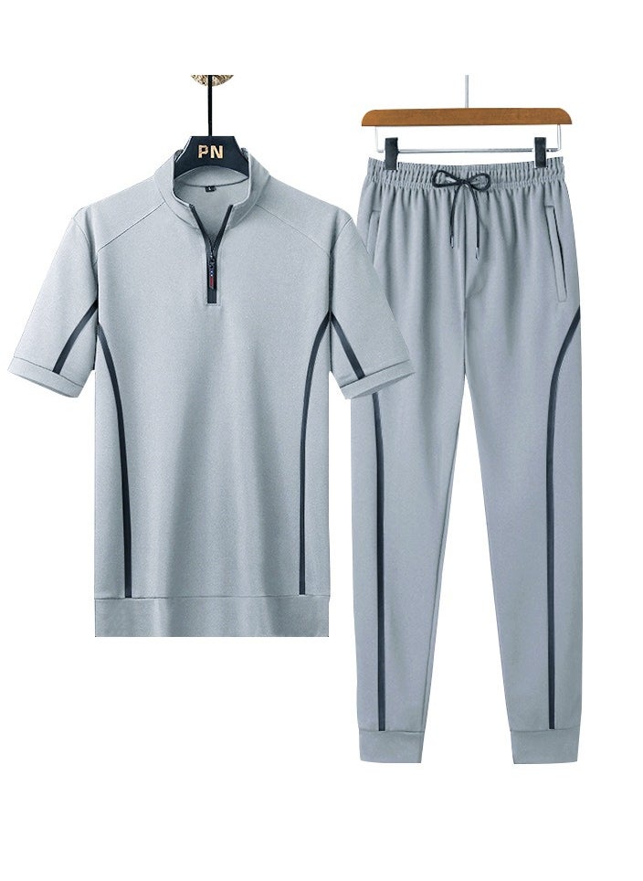 KUYING - New Two-Piece Casual Sports Set - Image 1