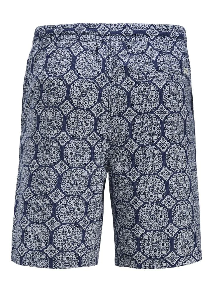 JACK & JONES Jpstjaiden Seersucker Printed Short