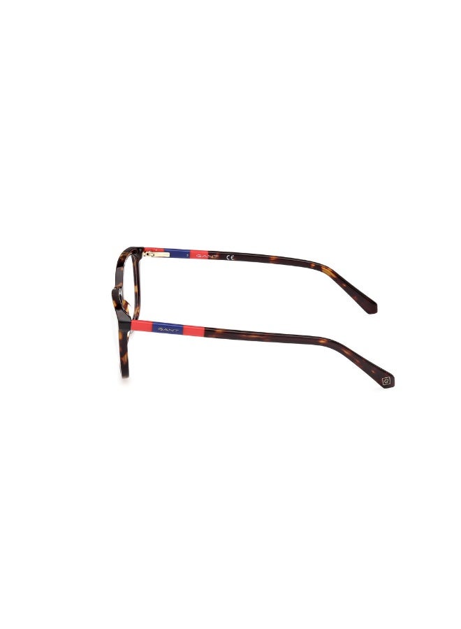 غانت نظارة طبية بشكل مربع للرجال بأذرع من الأسيتات GA3278  مقاس 53 - Image 2