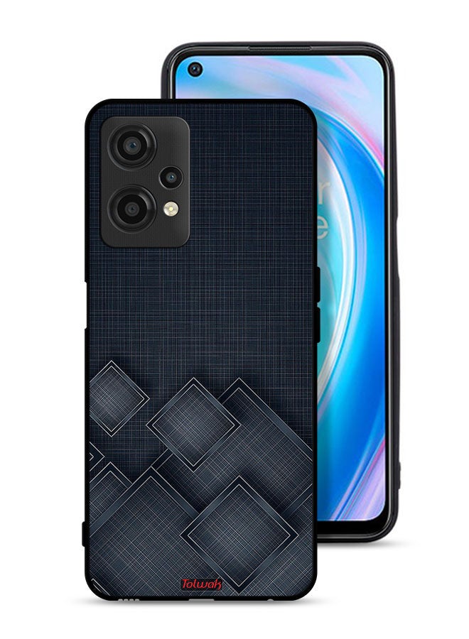 Tolwak OnePlus Nord CE 2 Lite 5G Protective Case Cover Squares Pattern On Cloth - Image 1