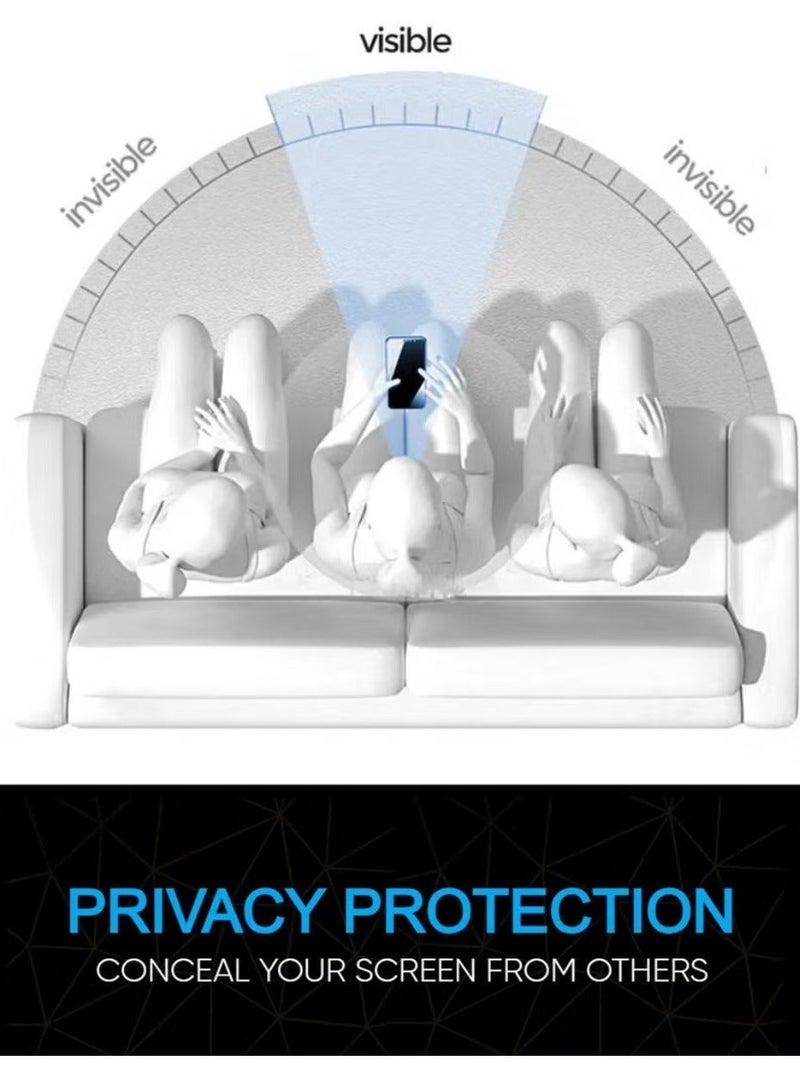 Original (2 PACK)Tempered Dustproof Privacy Glass Screen Protector Compatible For iPhone 17 Pro Max - Image 3