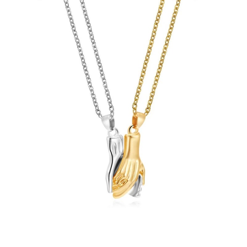 سلسلة الكابل أستانليس ستيل ذهبي وفضي - Image 1