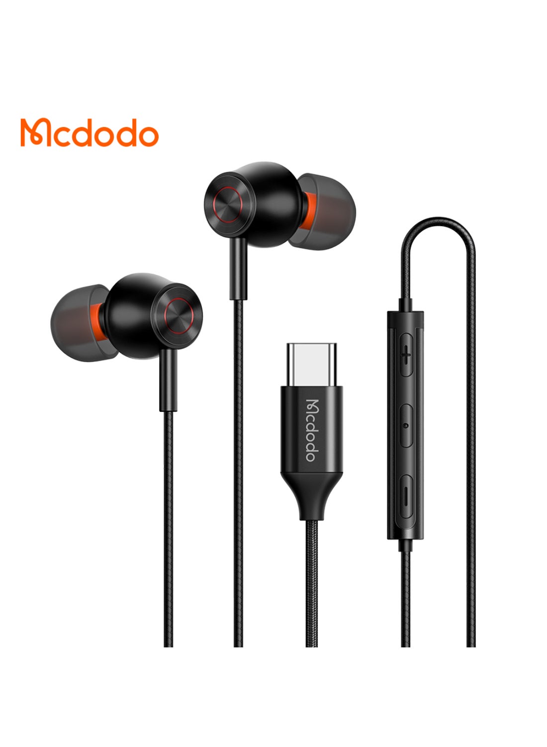 mcdodo Mcdodo Wired type-c Digital Earphones in-ear hi-res Audio Z4BD4EB39F9F80C6249A3Z