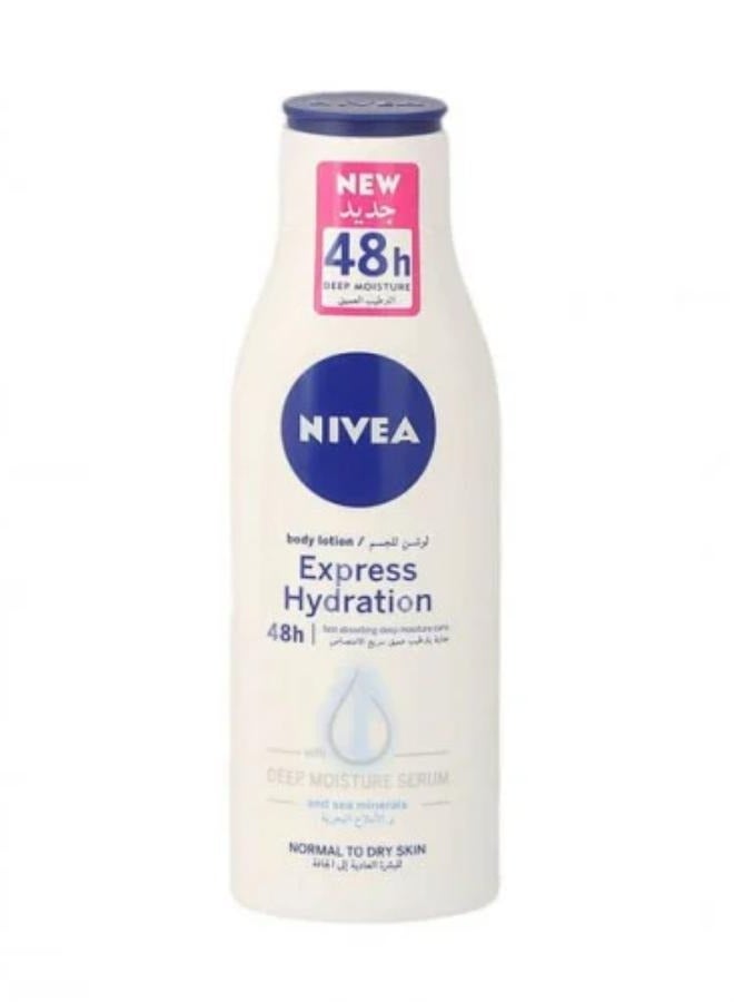 Nivea Express Hydration Body LOTION With Sea Minerals 5 in 1 COMPLETE CARE For 48H Moisturization 250 ML