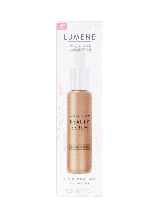 Lumene Invisible Illumination Glow Beauty Serum Brightening Bronze 30 ml - Image 2