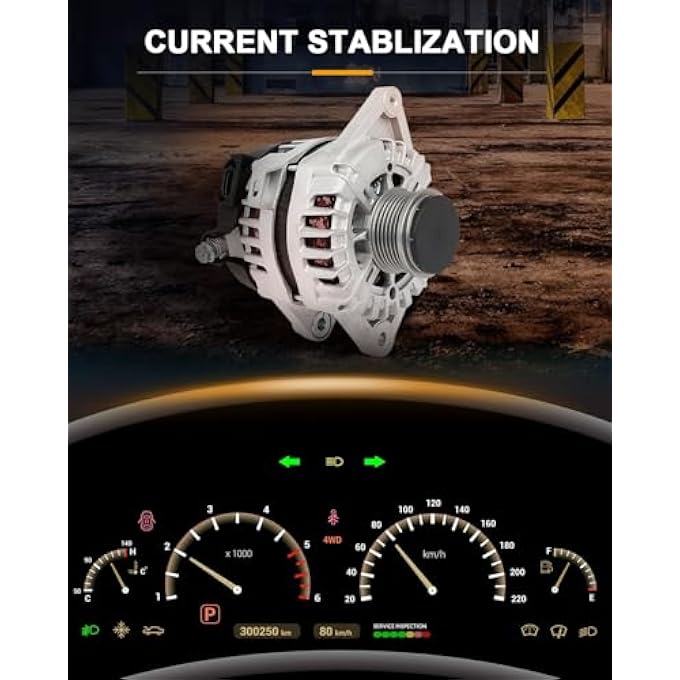ROADFAR Alternator Compatible for for Hyundai for Elantra 1.6L 2017-2020,for Hyundai for Elantra GT 1.6L 2018-2020,for Hyundai for Kona 1.6L 2018-2021, Replace 21153 - Image 3