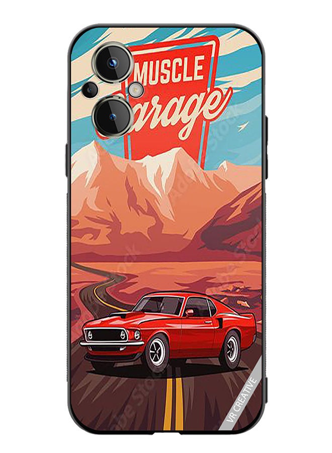 VR CREATIVE Protective Case Cover For OnePlus Nord N20 5G Car Design Multicolour - Image 1