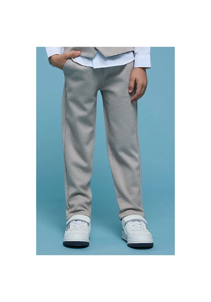 أر أند بي Solid Trousers with Drawstring Waist