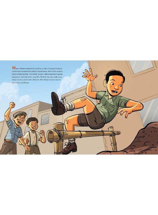 Lee & Low Books Wat Takes His Shot: The Life Legacy of Basketball Hero Wataru Misaka  - Image 3
