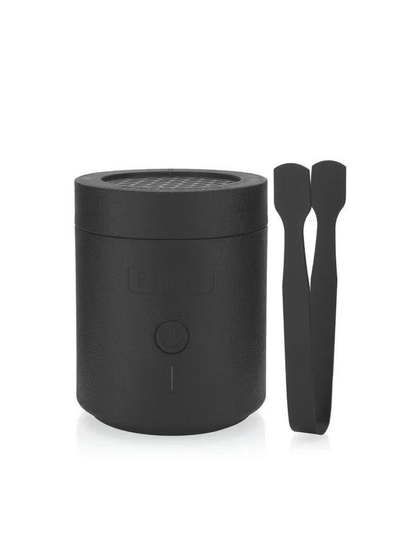 Raxoom BK-18 Rechargeable Electronic USB Electric Incense Burner and Aroma Diffuser – Portable Bakhoor Burner with Fast Heating Element, Long-Lasting Battery, Stylish Design for Home, Office, Car & Travel Use – Smokeless, Flameless, Easy to Clean - Image 1