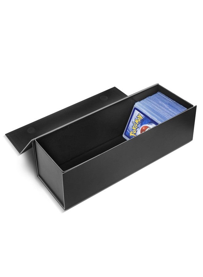 Vowcarol Trading Card Storage Box Toploader Storage Box Trading Card Holder Toploader Hobby Box For 800 Count Cards 1 Pack  - Image 1