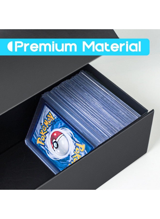 Vowcarol Trading Card Storage Box Toploader Storage Box Trading Card Holder Toploader Hobby Box For 800 Count Cards 1 Pack  - Image 4