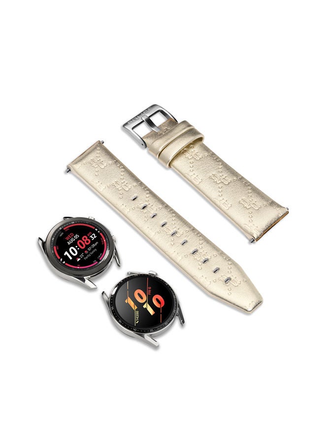 POLICE Universal Replacement Leather Strap For Men And Women, Compatible With Apple Watch Series 3-9, SE (38-40-41),Samsung, Huawei Or Quartz Watch With Lug Width Of 20mm  - Image 5