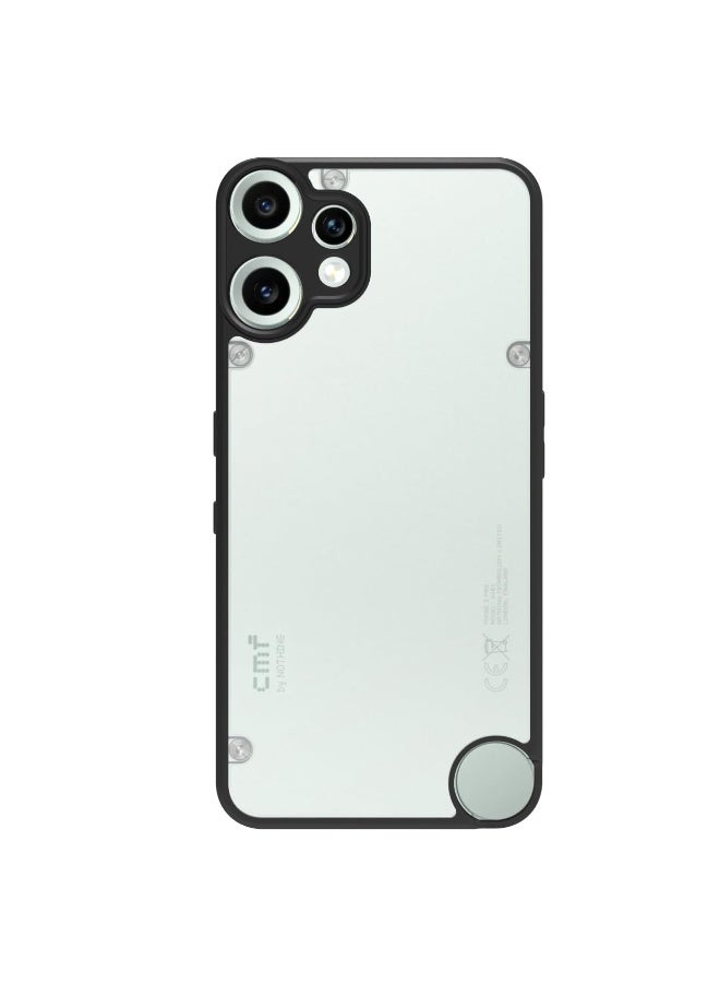Case for Nothing CMF Phone 2 Pro, Lightweight Hybrid Hard PC with Soft TPU Bumper Shockproof Protective Case cover Clear Back Designed for CMF Nothing Phone 2 Pro - Image 3