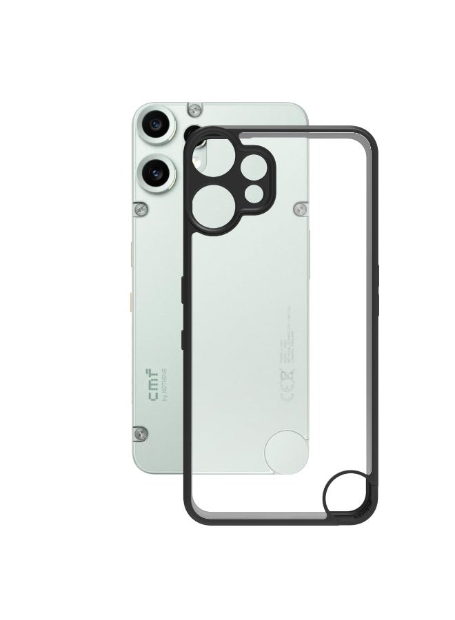 Case for Nothing CMF Phone 2 Pro, Lightweight Hybrid Hard PC with Soft TPU Bumper Shockproof Protective Case cover Clear Back Designed for CMF Nothing Phone 2 Pro - Image 4
