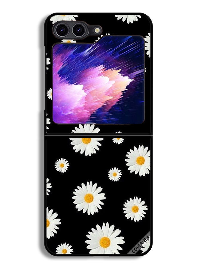 Covernex Samsung Galaxy Z Flip6 Protective Case Cover Small Sun Flowers  - Image 1