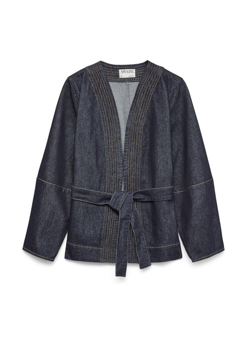 VERO MODA Wrap Denim Shirt - Image 5