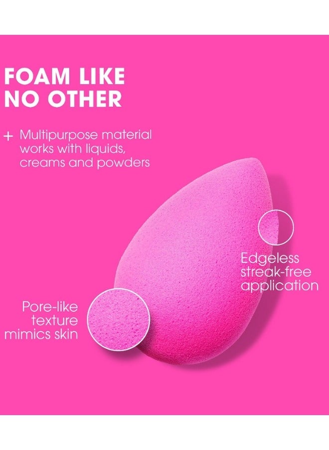 daroge Flawless Makeup Blender Cosmetic Sponge Pink  - Image 4