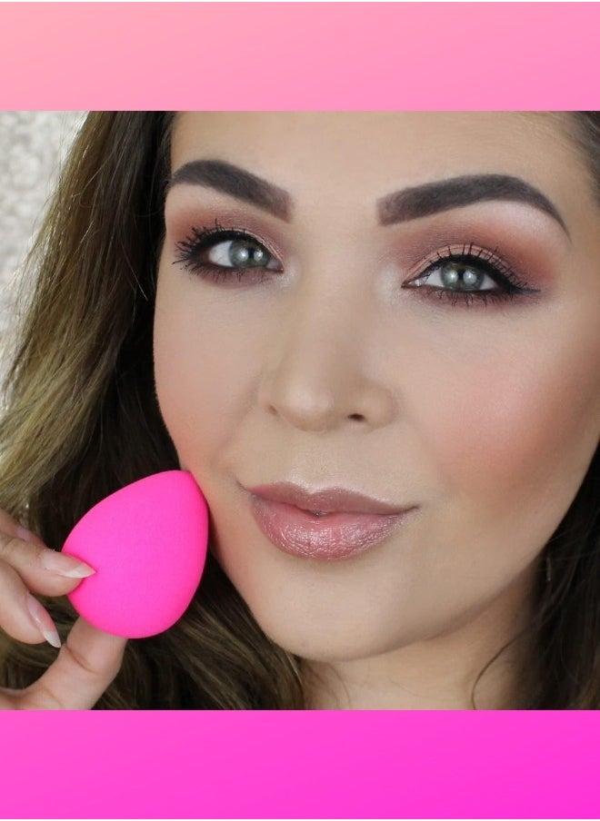 daroge Flawless Makeup Blender Cosmetic Sponge Pink  - Image 5