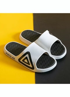 roaiss Non Slip Slippers for Lovers in Summer Thick Soled Wearable Fashionable External Sandals High Elastic Soft Bathroom Slippers  - Image 4