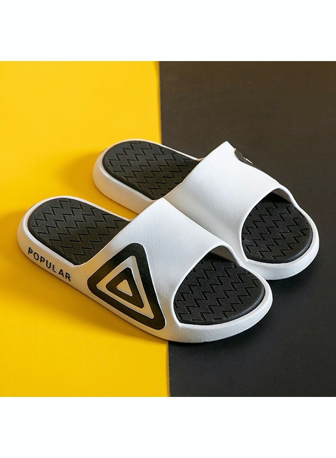 roaiss Non Slip Slippers for Lovers in Summer Thick Soled Wearable Fashionable External Sandals High Elastic Soft Bathroom Slippers - Image 4