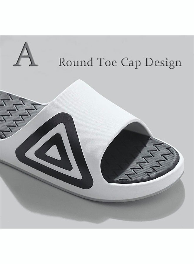 roaiss Non Slip Slippers for Lovers in Summer Thick Soled Wearable Fashionable External Sandals High Elastic Soft Bathroom Slippers - Image 5