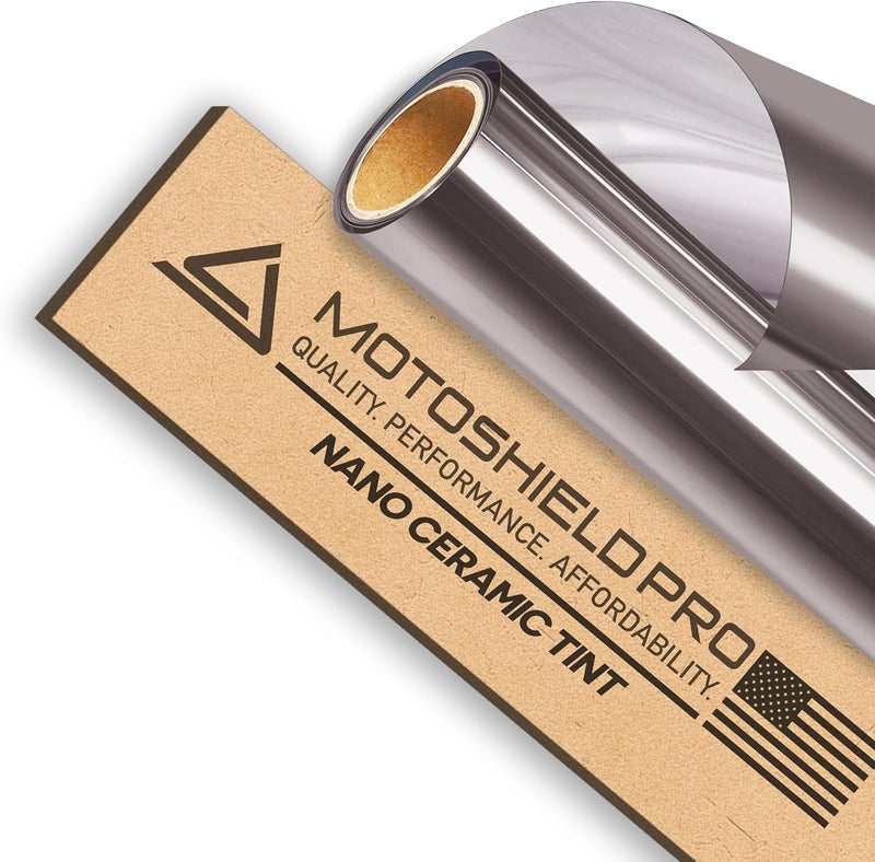 Motoshield Pro DIY Premium 2mil Ceramic Window Tint Film - 36" x 5' Roll - Image 1