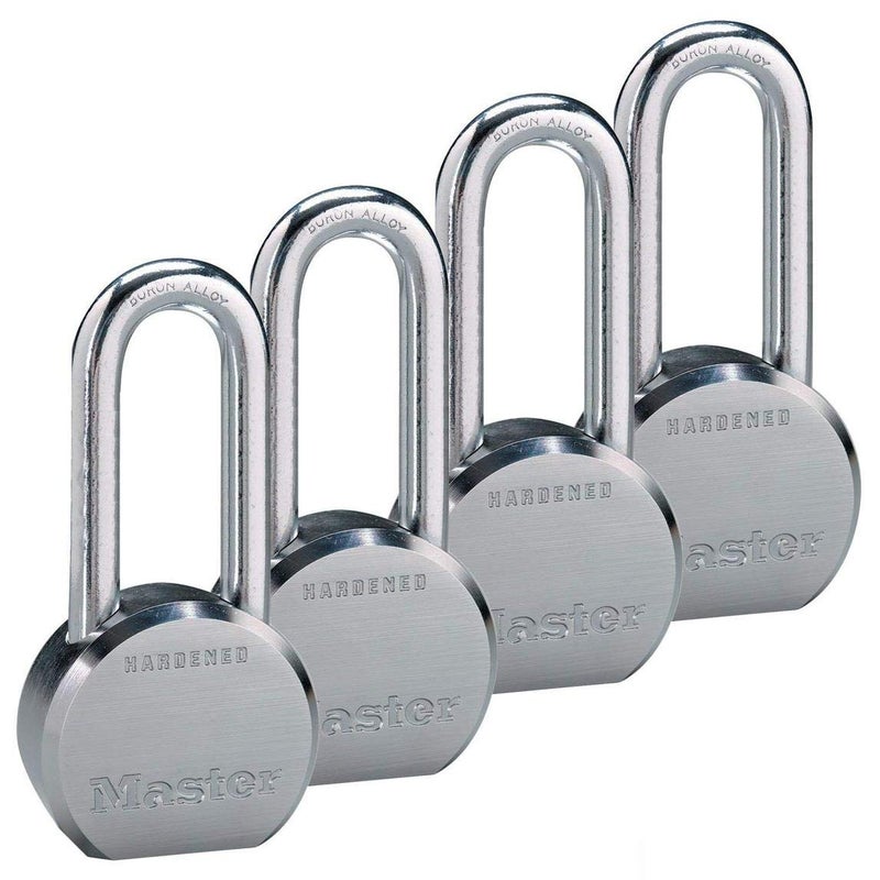Master Lock Master Lock - (4) High Security Pro Series Keyed Alike Padlocks 6230NKALH-4 w/BumpStop Technology  - Image 1