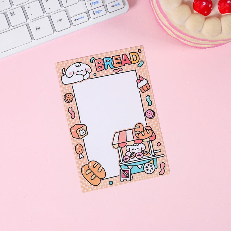 Yueshi New Ins Style Series Cartoon Card Packaging Material Hard Card Back Small Card Card Head Gift Card - Image 1