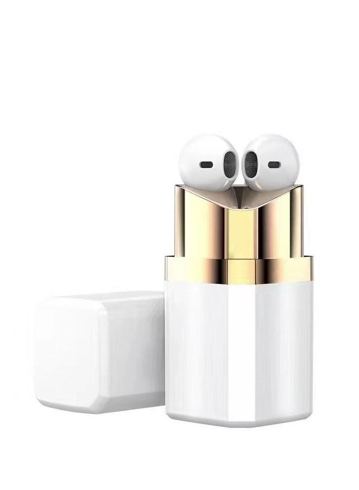 GULFLINK Luxury Fashion Design Lipstick Earbuds Purple - Image 3