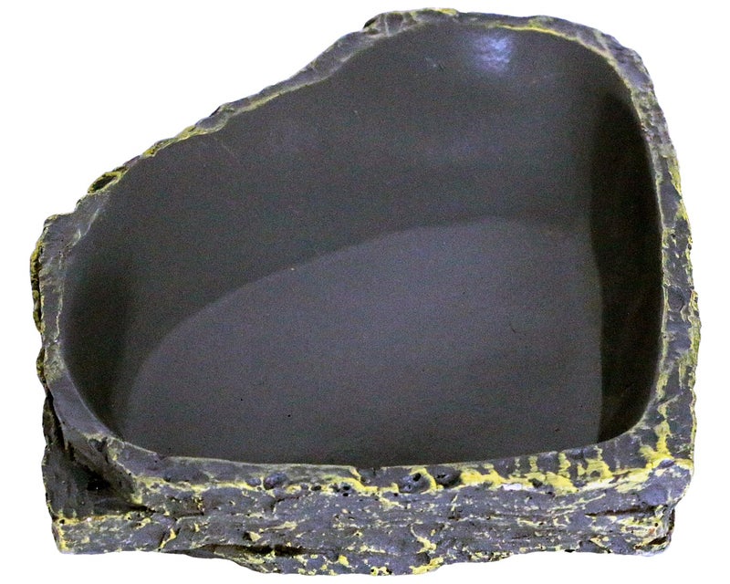 Reptile Feeding Dish Corner Bowl,Water Dish Food Bowl, Amphibians Tank and Little Critters Water Bowl, Reptile Feeding Terrarium Bowls for Bearded Dragon Lizard,Hermit Crab,Gecko,Tortoise,Frog - Image 5