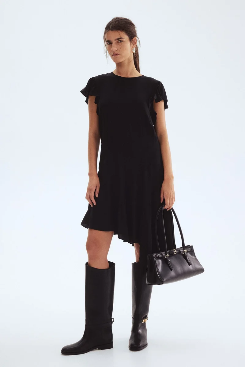 اتش اند ام فستان بتصميم غير متماثل