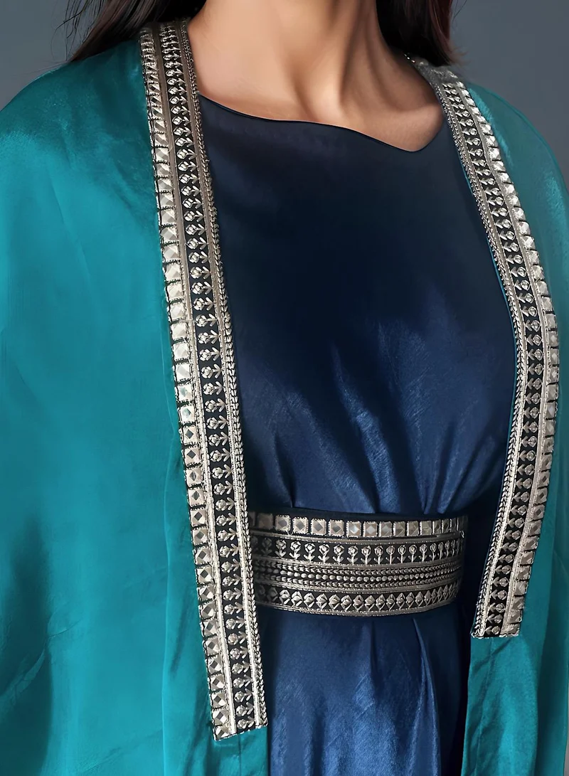 ECSTACY Drape dress set