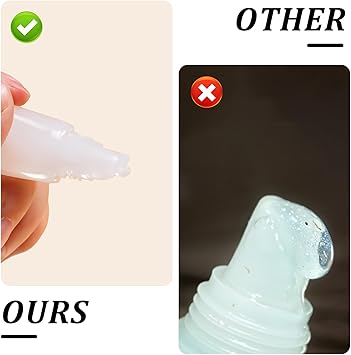 Apausvcm 5 قطع أنابيب أحمر شفاه فارغة حاويات بلسم شفاه شفافة حاويات معجون أسنان قابلة للضغط للسفر زجاجات تجميل صغيرة قابلة لإعادة التعبئة لمستحضرات تجميل أحمر الشفاه DIY للسفر - Image 4