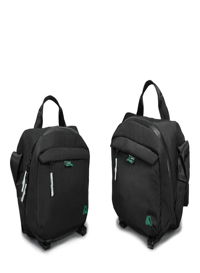 MOBIUS Viral 6 Camera Sling Bag for Mirrorless Camera | Lightweight Travel Sling Bag | Fits 1 Camera Body + 2 Lenses | Water-Resistant with Raincover | Tripod Straps | Convertible Everyday Bag. - Image 3