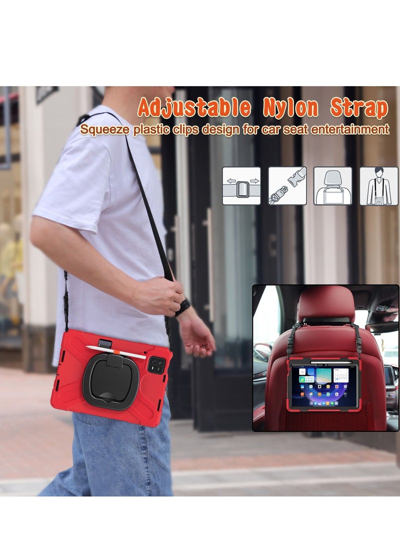 GULFLINK Back Cover Protect Case for Mi Pad 6/ Mi Pad 6 Pro 11 inch Red - Image 3