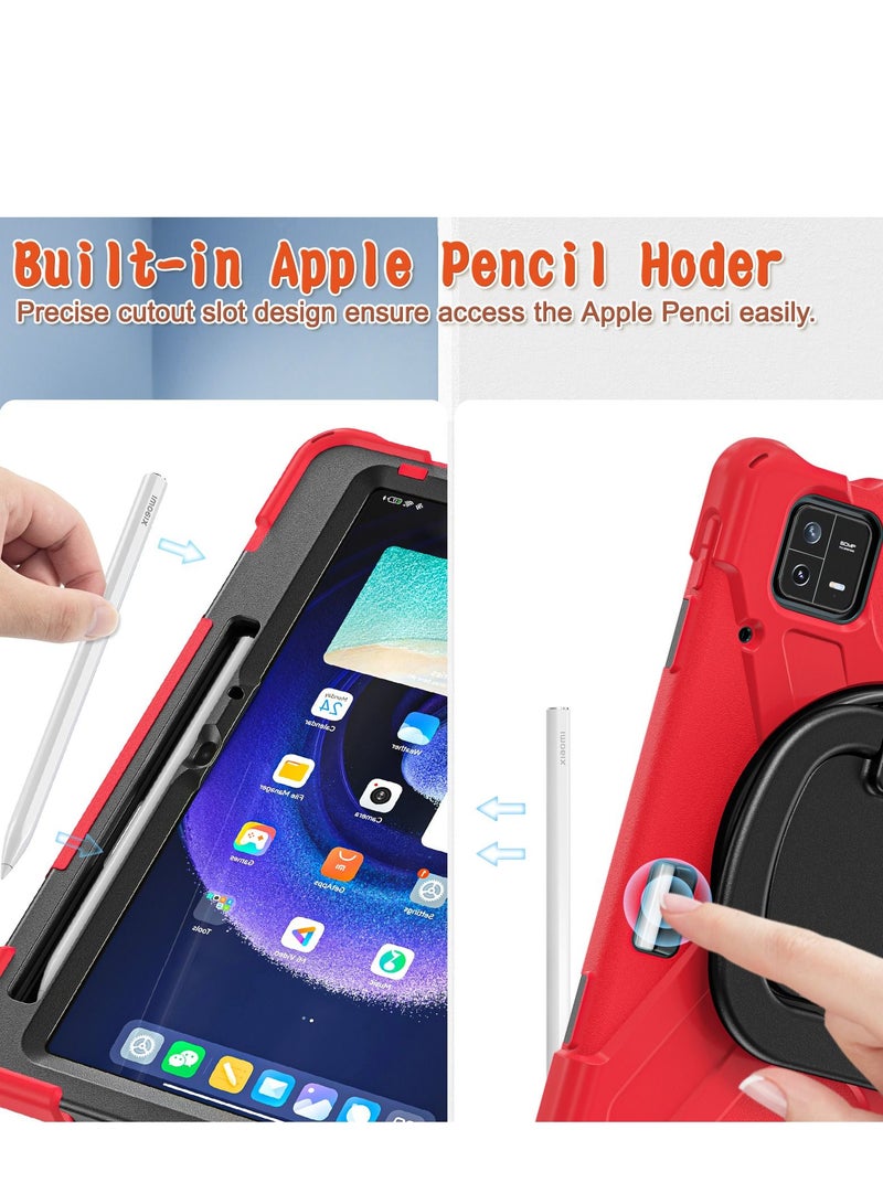 GULFLINK Back Cover Protect Case for Mi Pad 6/ Mi Pad 6 Pro 11 inch Red - Image 4