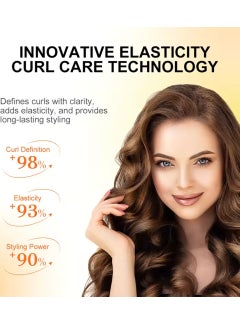PURC 50g Leave in Curl Styling Lotion Activating Curl Styling Lotion for Curl Enhancing and Styling Restores Defined Curls and Sets Hair Curling Gel for Hair Moisturizes and Hydrates 24H Styling Hair Gel  - Image 4