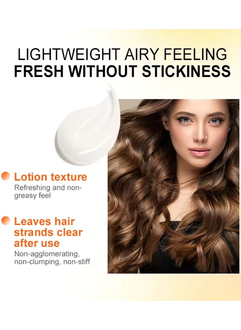 PURC - 50g Leave in Curl Styling Lotion Activating Curl Styling Lotion for Curl Enhancing and Styling Restores Defined Curls and Sets Hair Curling Gel for Hair Moisturizes and Hydrates 24H Styling Hair Gel - Image 1