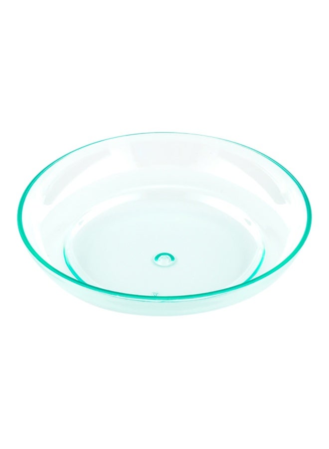 Restaurantware أطباق بلاستيكية صغيرة سعة 2 أونصة، 100 طبق مقبلات قابل للتخلص منه - دائري، صغير، بلون أخضر البحر، أطباق عينة بلاستيكية، للمقبلات، الحلويات، أو العينات، للحفلات والفعاليات - Image 1