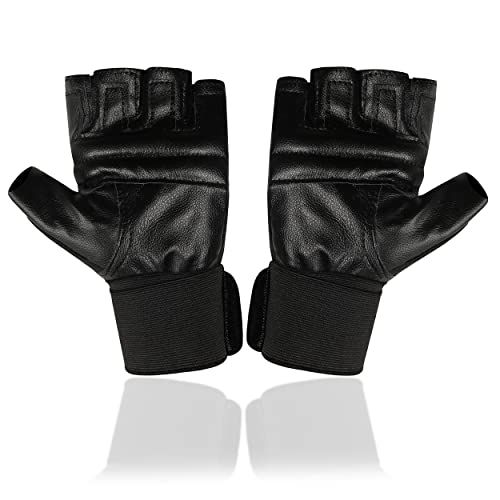 StarX STAR X Starx Beginner Foam Gym Gloves, Adult (Black) | Gym Equipment For Home Gym Workout Weight Lifting Strength Training & Exercise Fitness Gym Accessories, One Size - Image 2