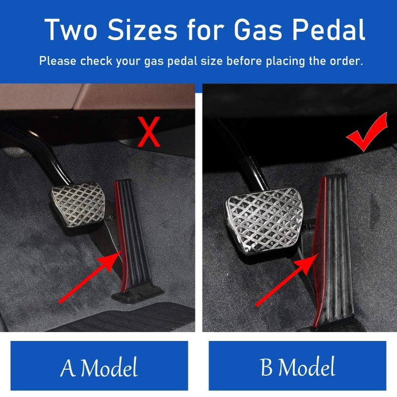 Jaronx Jaronx For BMW No Drill Gas Brake Pedal, Anti-slip Aluminium Alloy AT Accelerator Brake Pedal Cover (Fits: BMW 3 5 6 7 X 1 X3 X 4 X5 X 6 Z4 Series) (Gas+Brake Pedals) - Image 2