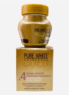 Pure White Cosmetics Gold Glowing Face Cream Dark Spots Corrector 30ml  - Image 1