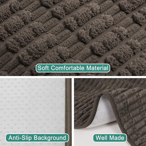 Foxdecor Couch Arm Covers Sofa Arm Cover, Arm Chair Covers Set of 2, Non-Slip Chair Arm Covers, Arm Rest Cover for Sofa, Armchair Slipcovers Couch Protector (Chocolate 20x20 inch) - Image 3