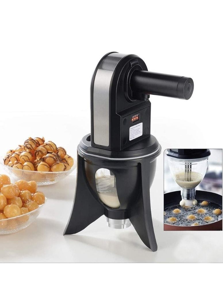 DubaiGallery Sweet Dumpling-Luqaimat Maker Electrical Automatic Loqumat Al Kadey and Luqaimat device Portabal Sweet Ball Maker  - Image 1